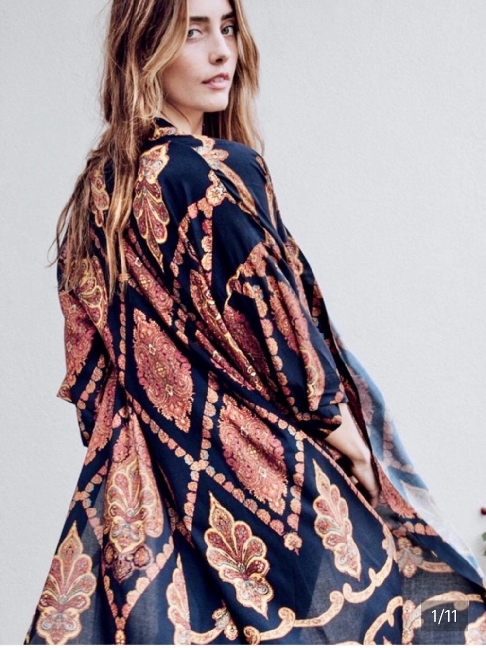 Novella Royale | Jane Robe / Kimono in Midnight Prism - RARE! Sz M/L ♥ Like new!